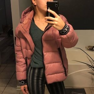 Calvin Klein Pink Puffer Jacket